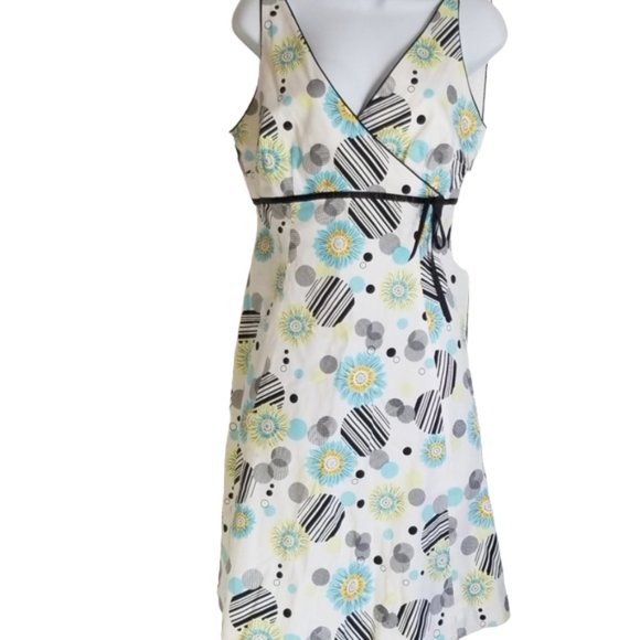 EUC Becky & Max Cotton Stretch Floral Fit & Flare Sundress - Picture 3 of 12